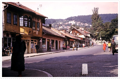 Sarajevo street scene