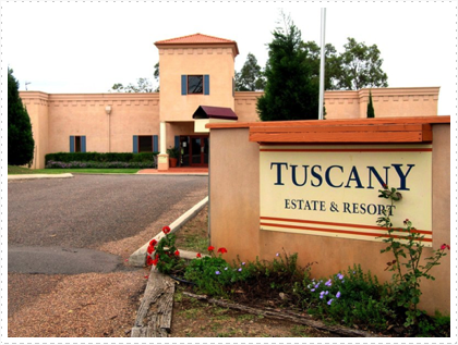 Our hotel in the Hunter Valley, Australia