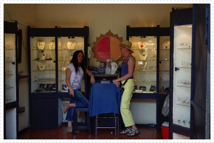 A favorite jewelry store in Las Condes