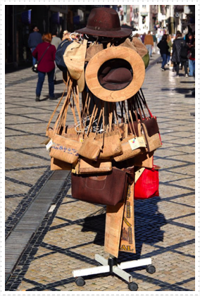 Cork Purses and Hats