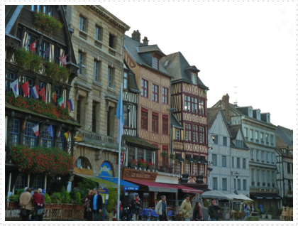 Rouen Street Scene