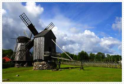 Angela Windmills, Saaremaa, Estonia